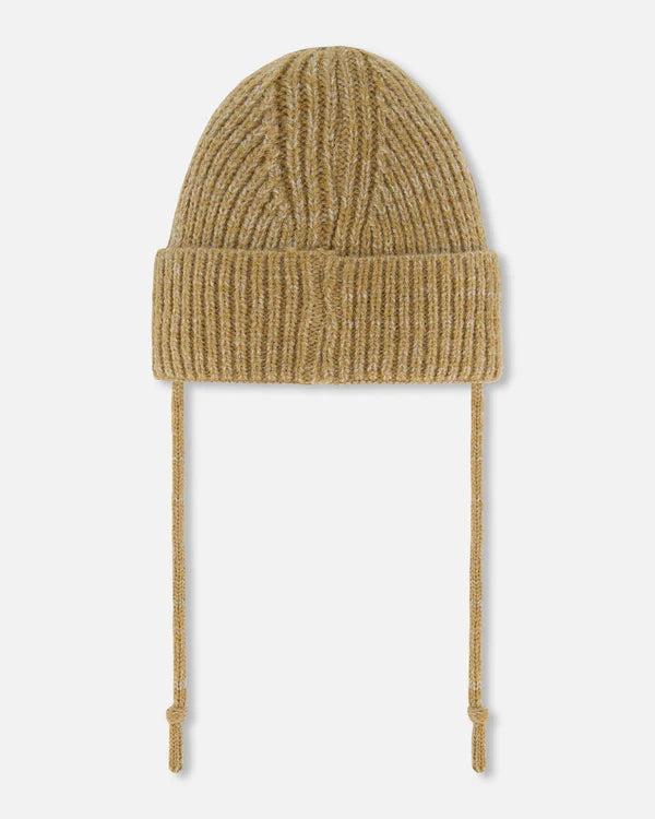 Tuque en tricot avec oreille - Taupe - G20ZW08-907 - 6 à 24 mois