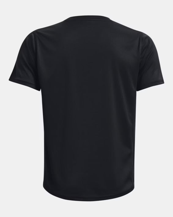 UA Challenger Boys' Training Short Sleeve Noir - 7 à 14 ans