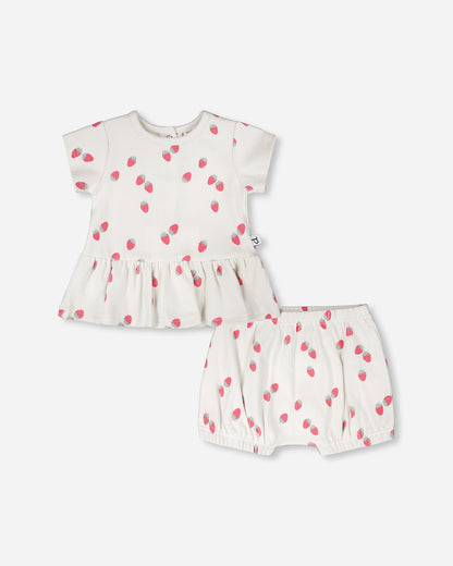 Ensemble Short et chandail - H30B13_3H058 - 3 à 24 mois
