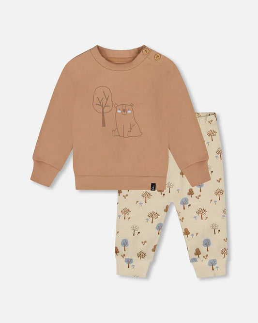 Ensemble chandail et pantalon - H20D11-052- 3 à 24 mois