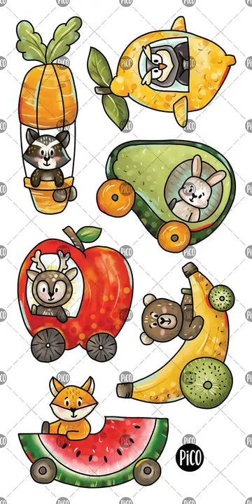 Tatouages  - Les véhicules fruités