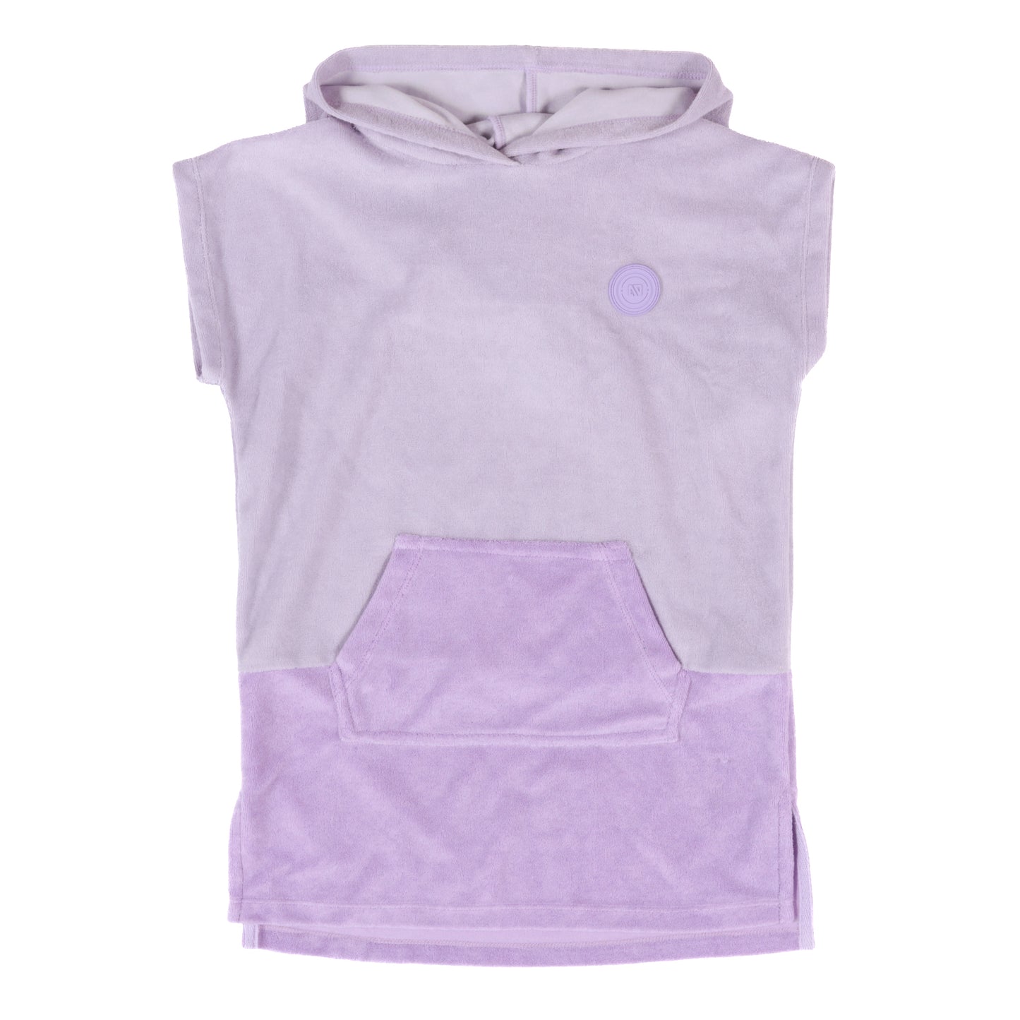 Poncho de plage - S26BP600 - Lilas -  12/24 mois à 14 ans