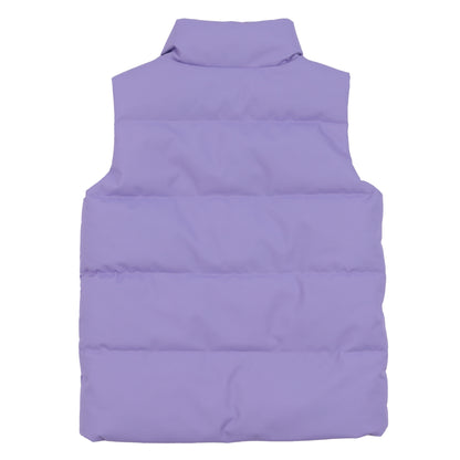 Veste matelassé réversible sans manches - F2604-12 - Lilas - 2 à 10 ans