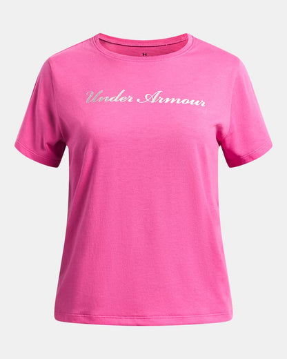 Chandail - UA Rival Shimmer 6013645-637 - Fuchsia - 7 à 14 ans