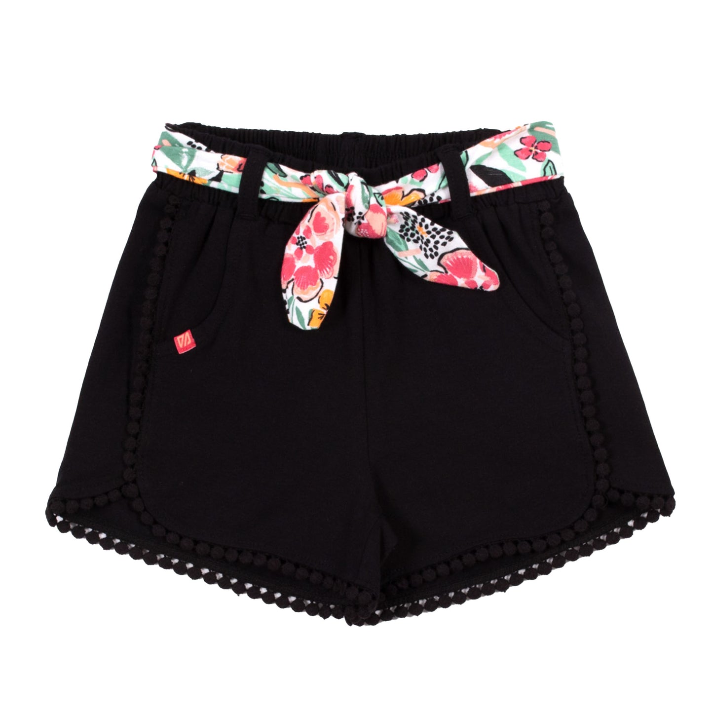 Culotte courte en jersey avec ceinture - Pique-nique au soleil- S2404-03 - 2 à 10 ans