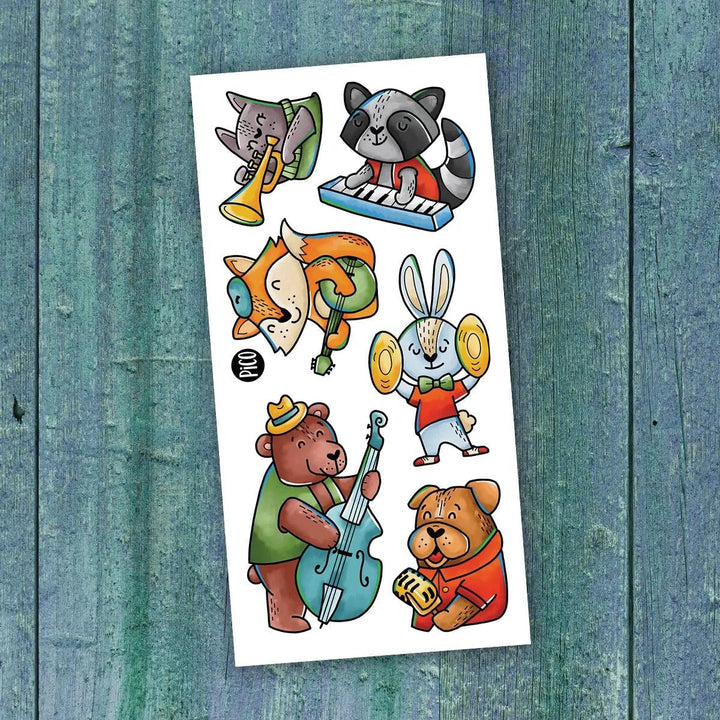 Tatouages  - La bande musicale d’animaux