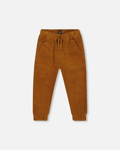 Jogger en corduroy - Chic, On fête! - G20YB26-915 - 12 à 24 mois