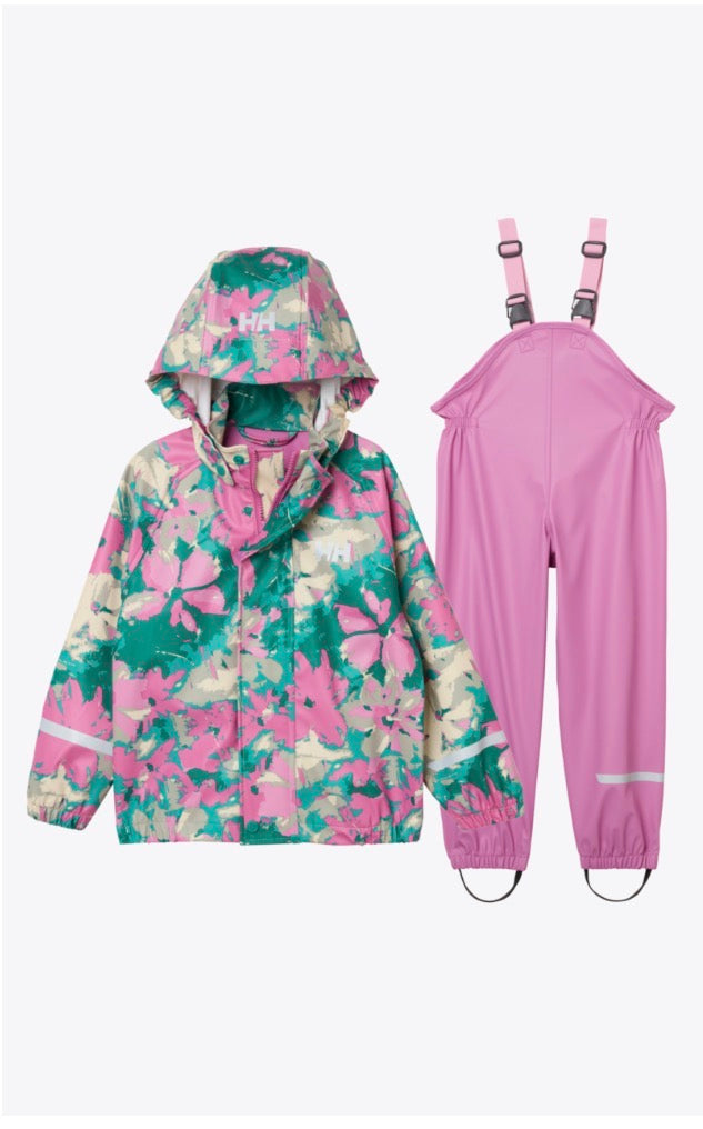 Ensemble de pluie - BERGEN 2.0 - META PINK AOP - 089 - 1 à 8 ans