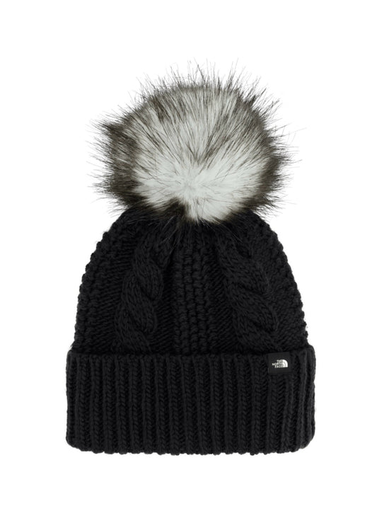 Tuque à pompon synthétique « Beanie » - Noir