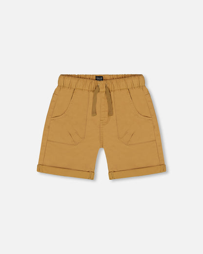 Culotte courte en twill - G30YB27-160 - 2 à 10 ans