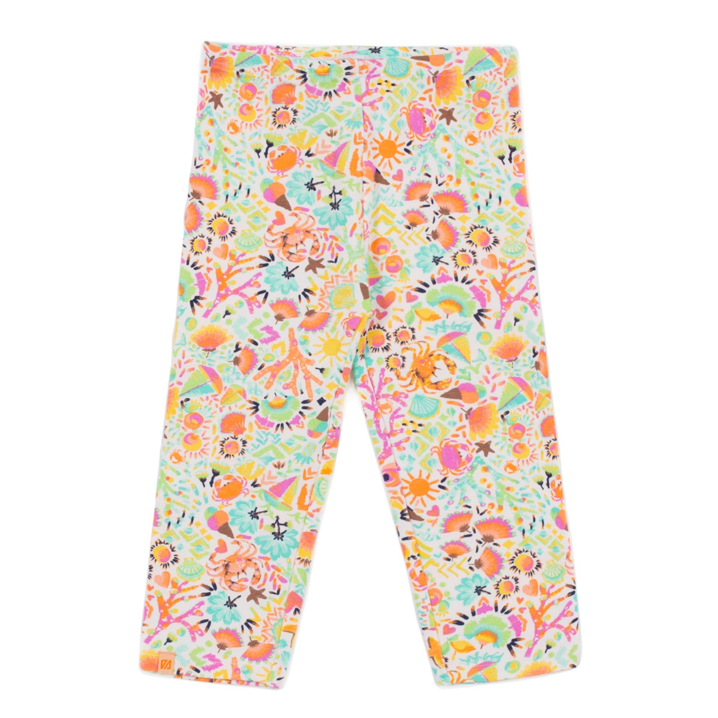 Legging 3/4 imprimé - Instants de vacances - S2408-14 - 2 à 10 ans