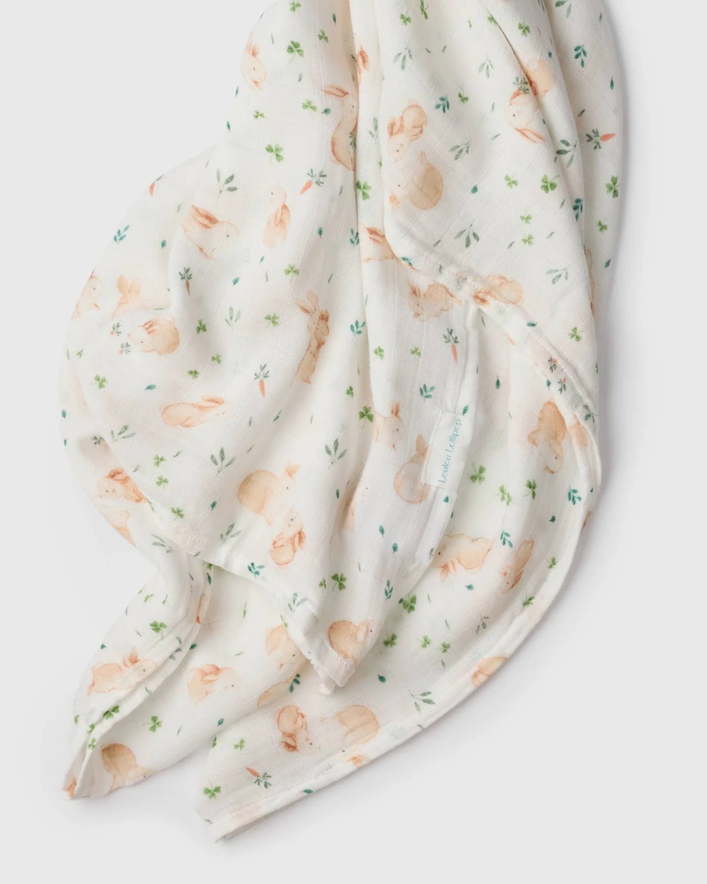 Couverture de mousseline de bambou - Lapin