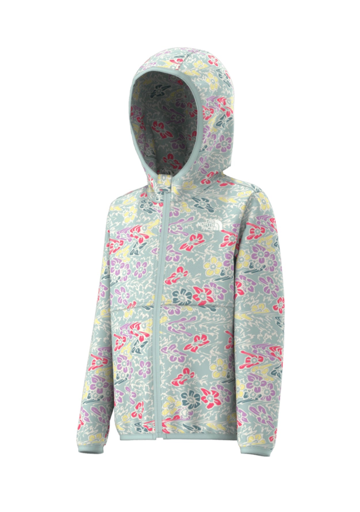 Veste à capuchon Glacier pour tout-petits - Imprimé floral - 2 à 7 ans