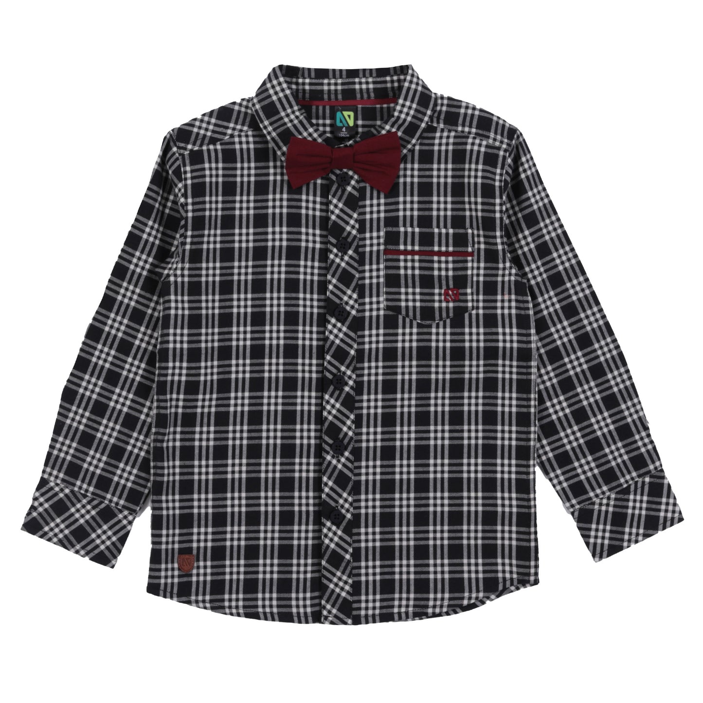 Chemise - Collection des fêtes - F2525-07- 2 à 10 ans