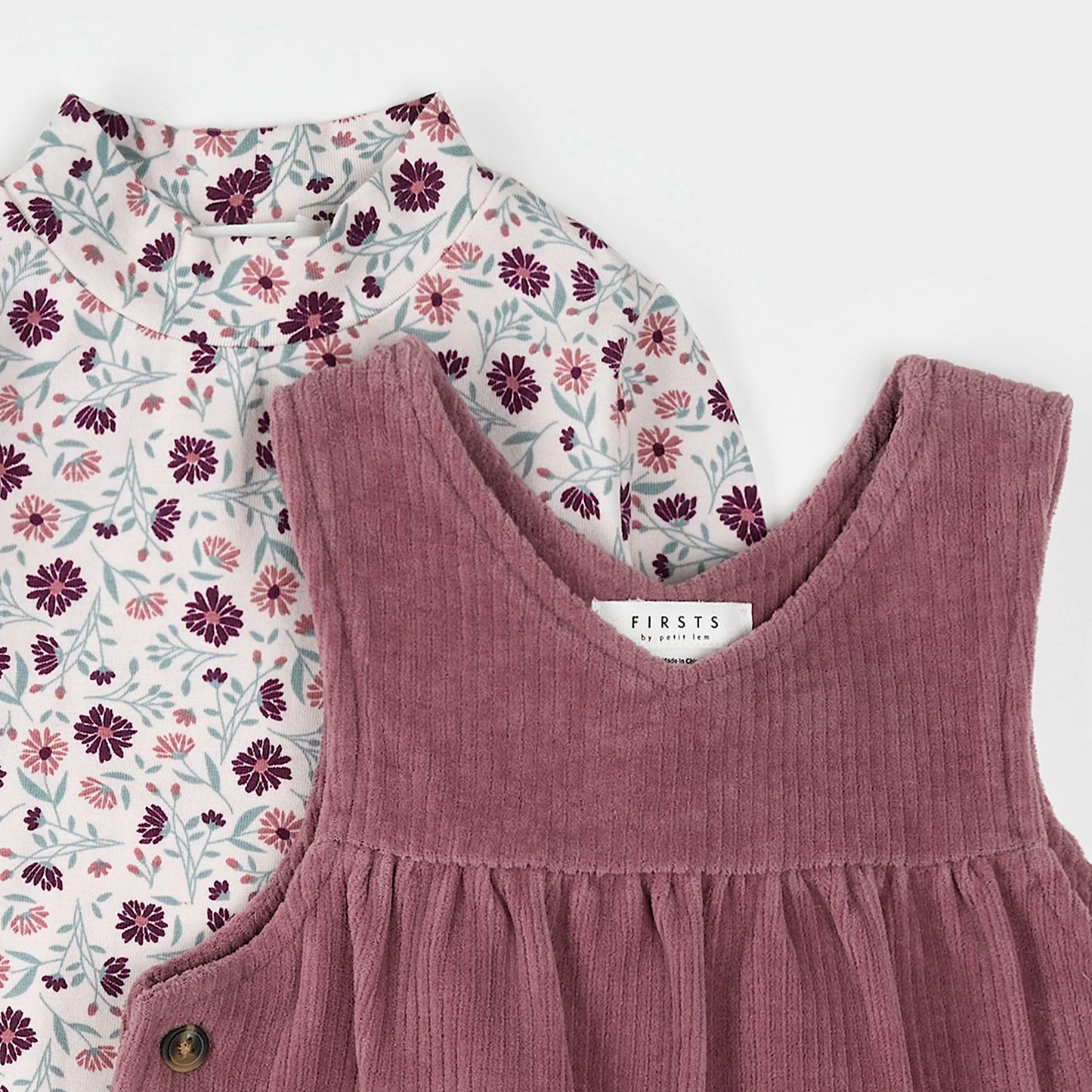Ensemble 2 pièces jumper et chandail - Figues - 3 à 24 mois