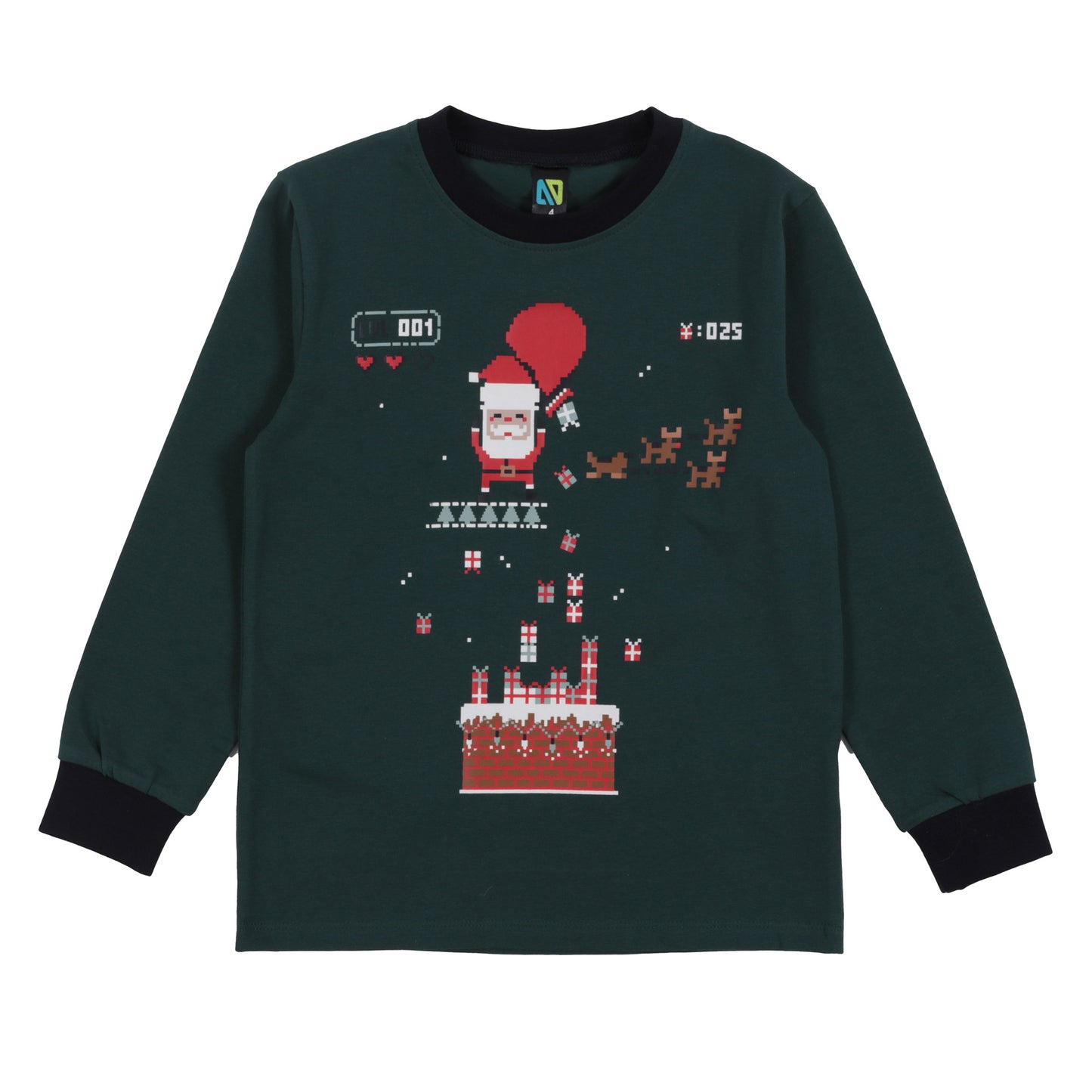 Pyjama deux pièces- Collection des fêtes - F25P11 - 2 à 14 ans