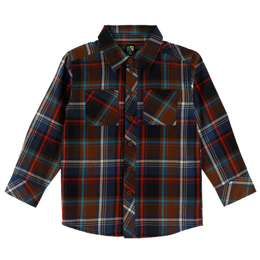 Chemise - Esprit sportif - F2603-07 - 2 à 10 ans