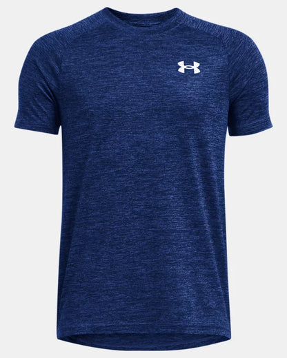 T-shirt UA Tech™ 2.0 Short Sleeve - Bleu - 7 à 14 ans