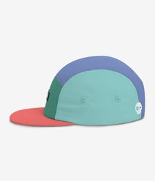 Casquette Twist Runner à cinq panneaux - Récif de corail - 12/24 mois à 12 ans