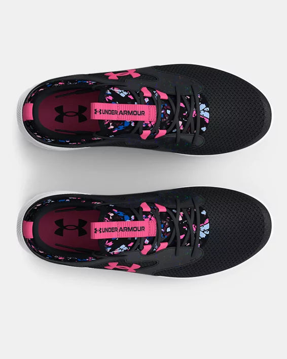 Souliers - Chaussures de course avec imprimé UA Infinity 2.0 pour filles  - 11E à 6J