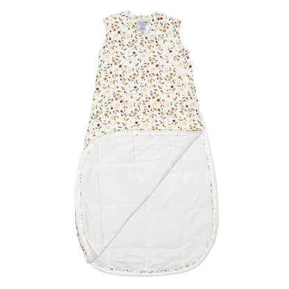 Sac de nuit matelassé en bambou - Floral (1.0 tog)