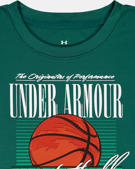 Ensemble t-shirt/short - Vert/Gris - 2 à 7 ans