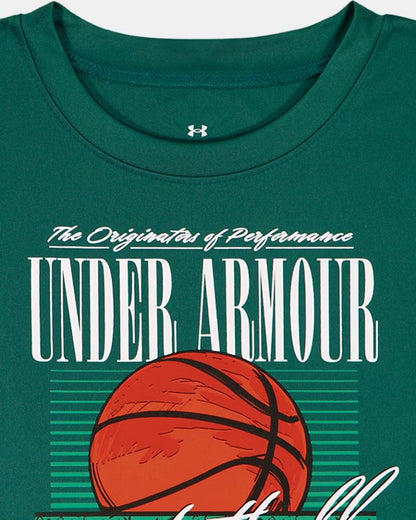 Ensemble t-shirt/short - Vert/Gris - 2 à 7 ans