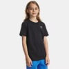 Boys' UA T-Shirt SportStyle- 1389962-001 - Noir - 7 à 14 ans