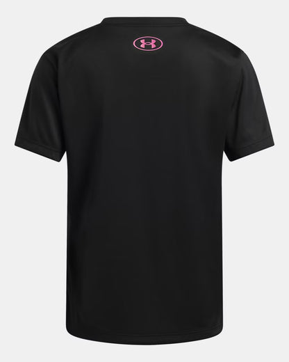 Chandail -  UA Tech™ Keep Up Graphic 6017139-001 - Noir - 7 à 14 ans