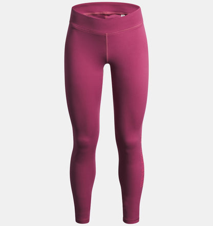UA Girls'Motion Branded Leggings Fuchsia Dusk - 7 à 14 ans