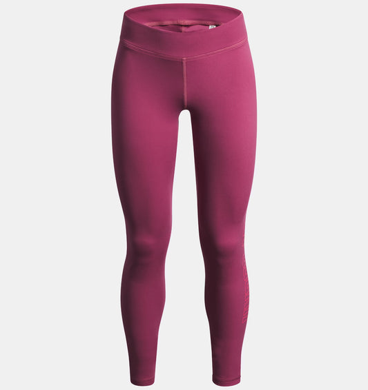 UA Girls'Motion Branded Leggings Fuchsia Dusk - 7 à 14 ans