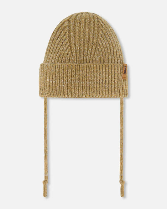 Tuque en tricot avec oreille - Taupe - G20ZW08-907 - 6 à 24 mois