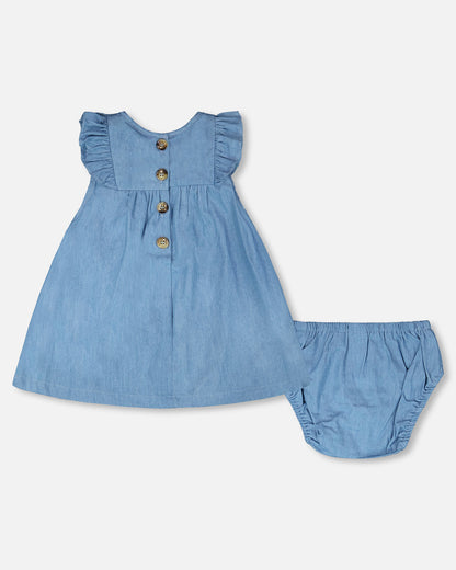 Robe en denim - H30B10_01250 - 3 à 24 mois