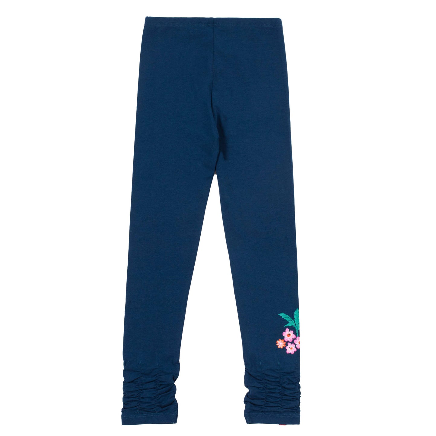 Legging long bleu acier - Jungle asiatique - S2402-10 - 2 à 10 ans