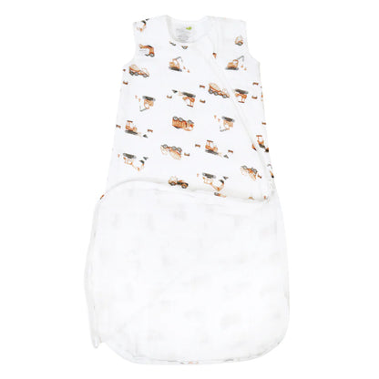 Sac de nuit mousseline de coton - Construction (0.7 tog)