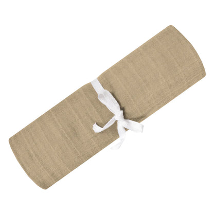 Couverture mousseline de coton - Sable