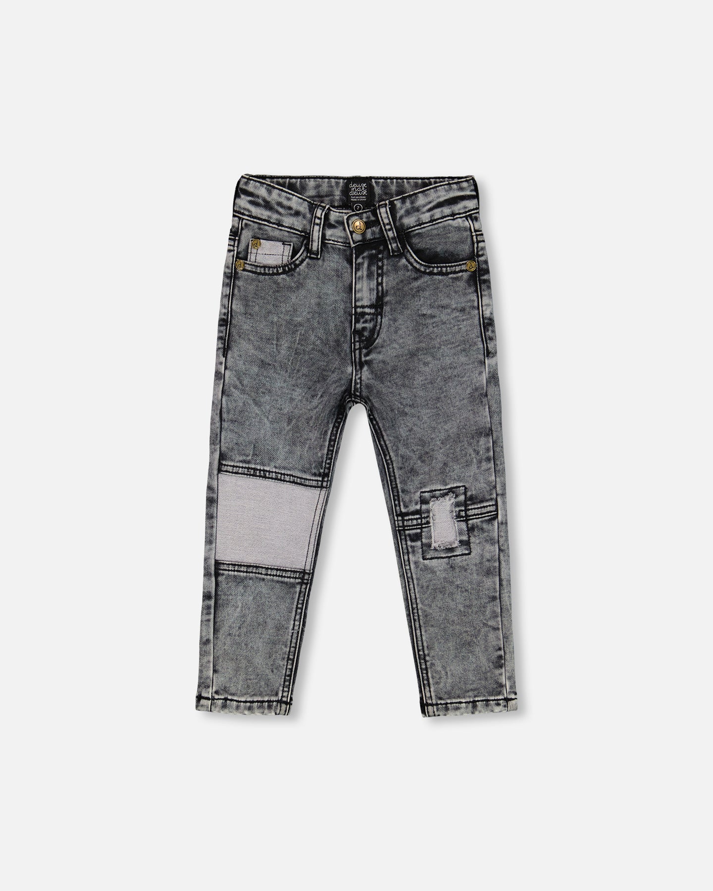 Jeans en denim extensible - Chic, On fête! - G20YB25-124 - 2 à 12 ans