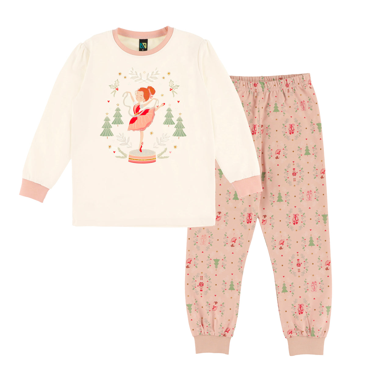 Pyjama - F26P62 - Pyjamas des fêtes - 2 à 14 ans