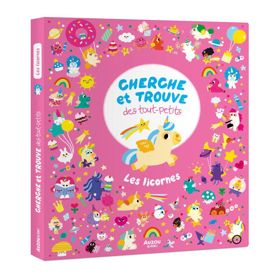Cherche et trouve des tout-petits - Les licornes