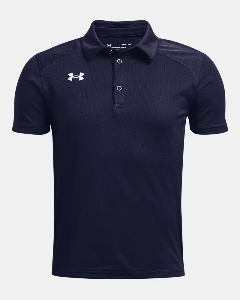 Polo -  UA Tech™ Team - 1370439-410 - Marine - 7 à 14 ans