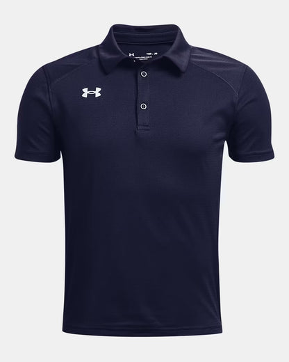 Polo -  UA Tech™ Team - 1370439-410 - Marine - 7 à 14 ans