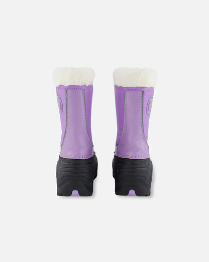Bottes d'hiver H10XBOT1-530 - Lilas - 8E à 3J
