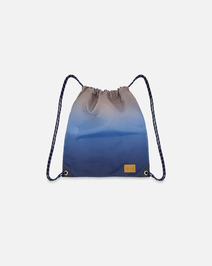 Sac À Cordon H20ZSC_034 - Dégradé Bleu Et Beige