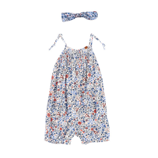 Romper et bandeau - Ohé matelot! - S2652-01 - 3 à 24 mois