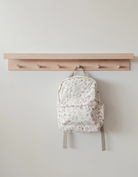 SAC-À-DOS - FLEURS ET OISEAUX