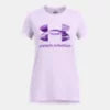 T-shirt UA Tech™ 2.0 Short Sleeve - Pourpre - 7 à 14 ans