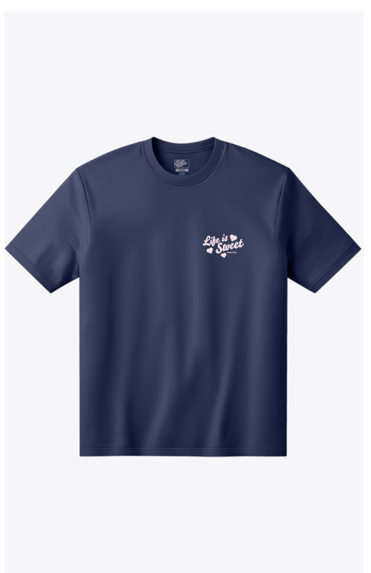 Chandail SWEET LIFE SS - Indigo -  2 à 7 ans