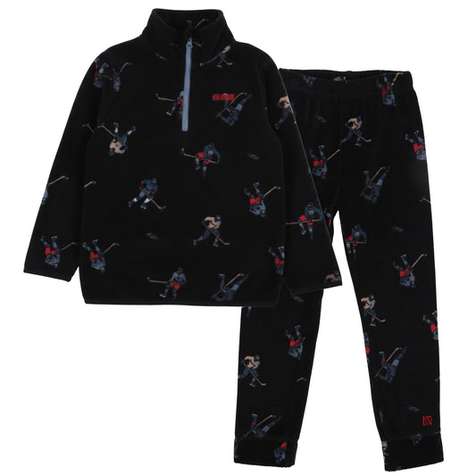 Ensemble thermal - BUWP601-F26 - Bleu - 2 à 14 ans