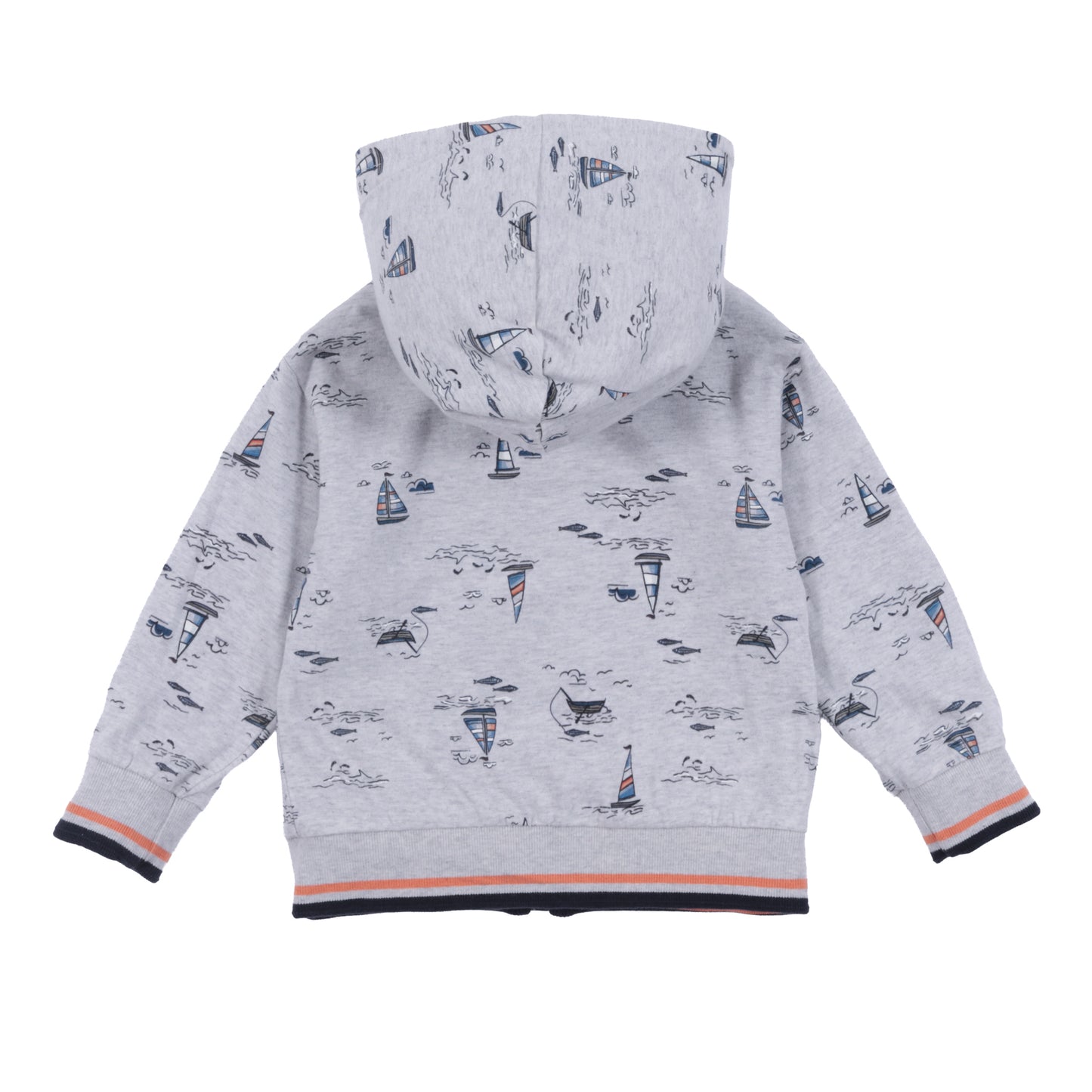 Veste à capuchon réversible - Club de l’océan- S2651-07 - 3 à 24 mois