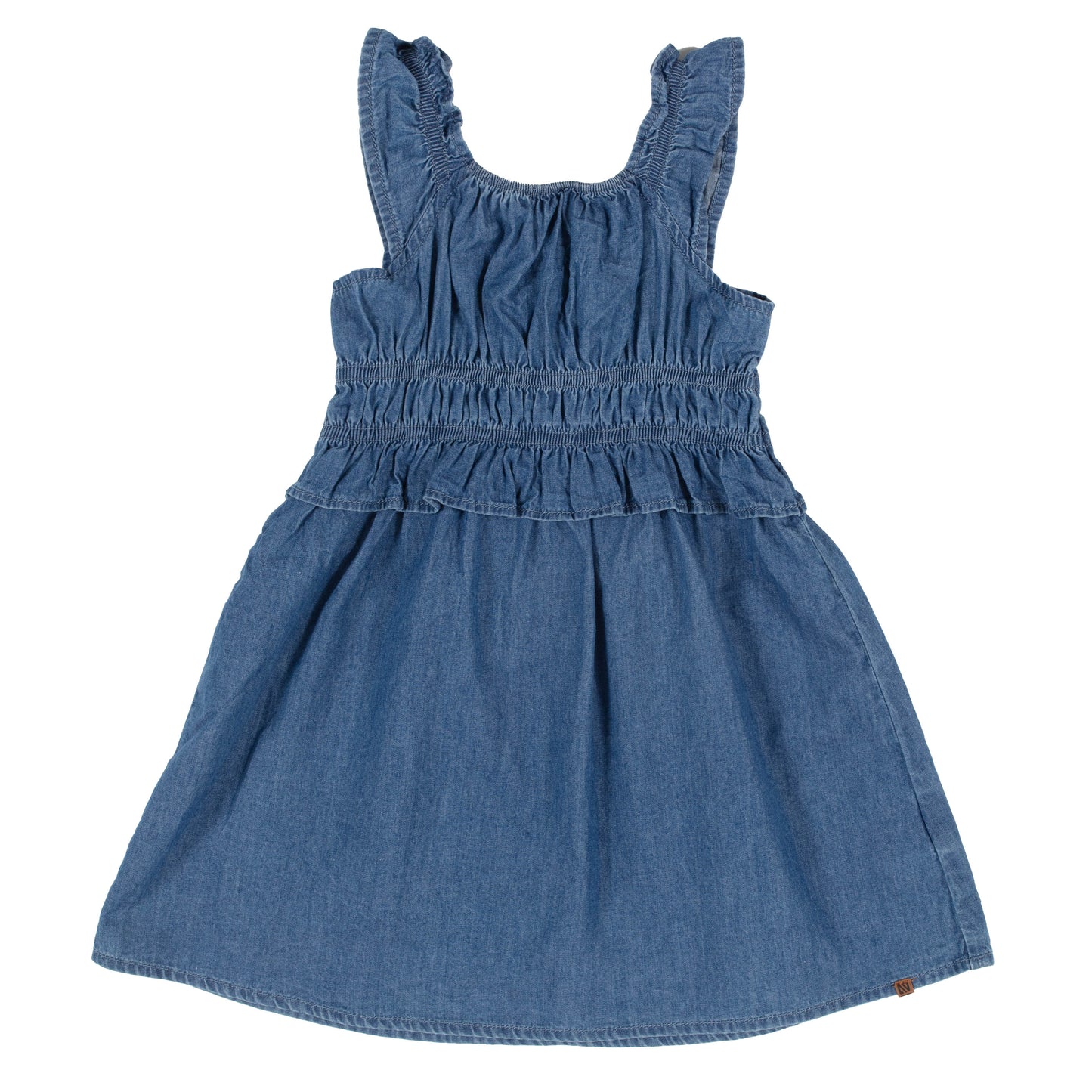 Robe en denim - Vacances à Malibu - S2508-01 - 2 à 10 ans